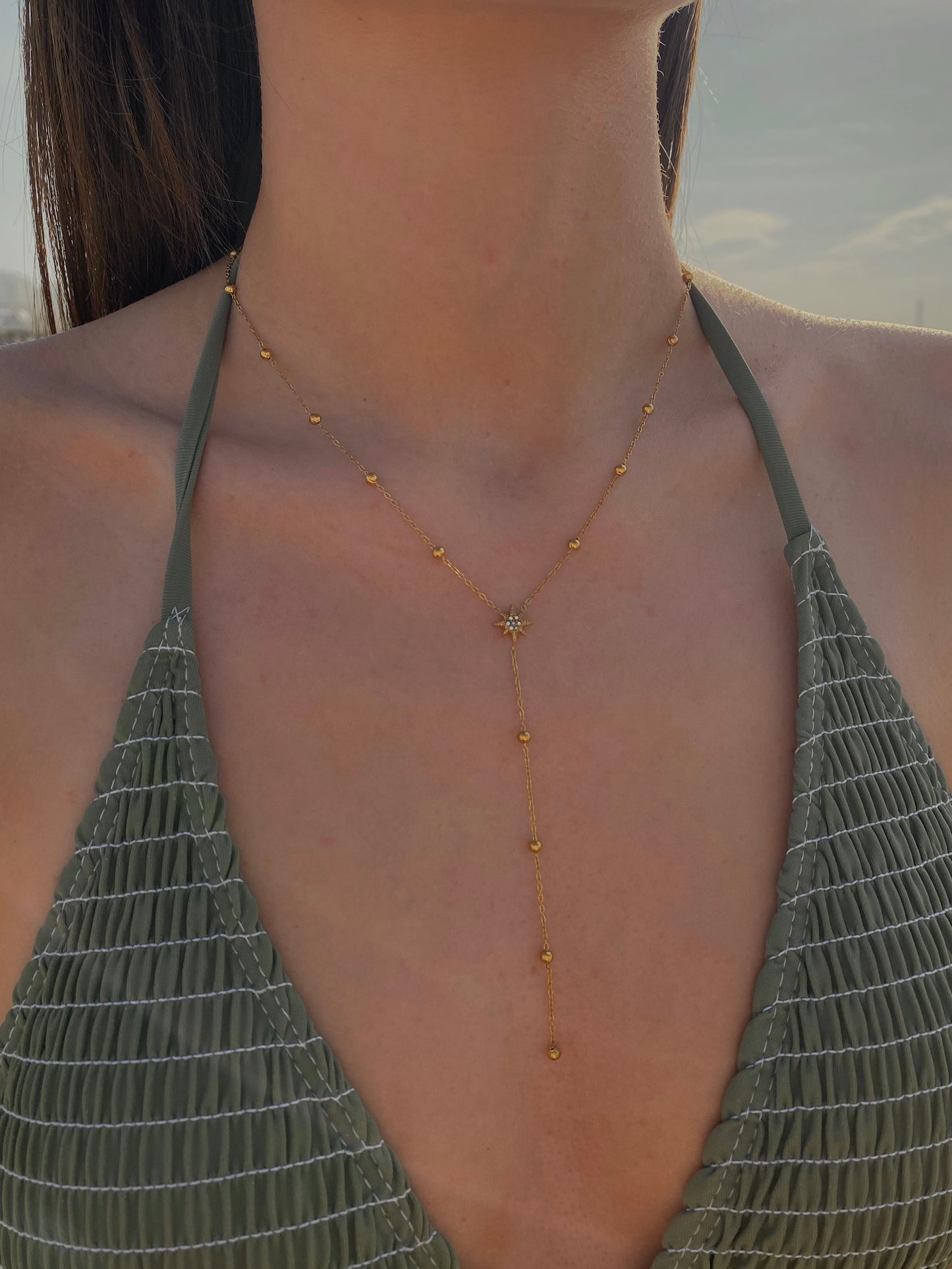 Gold Marie necklace