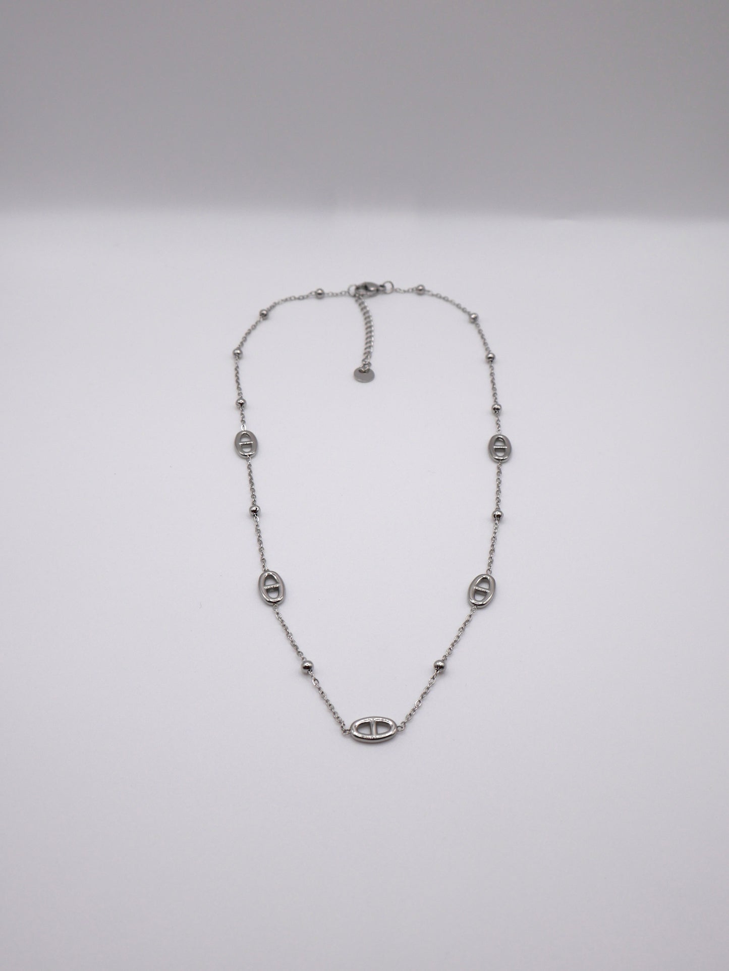 Collier June argenté