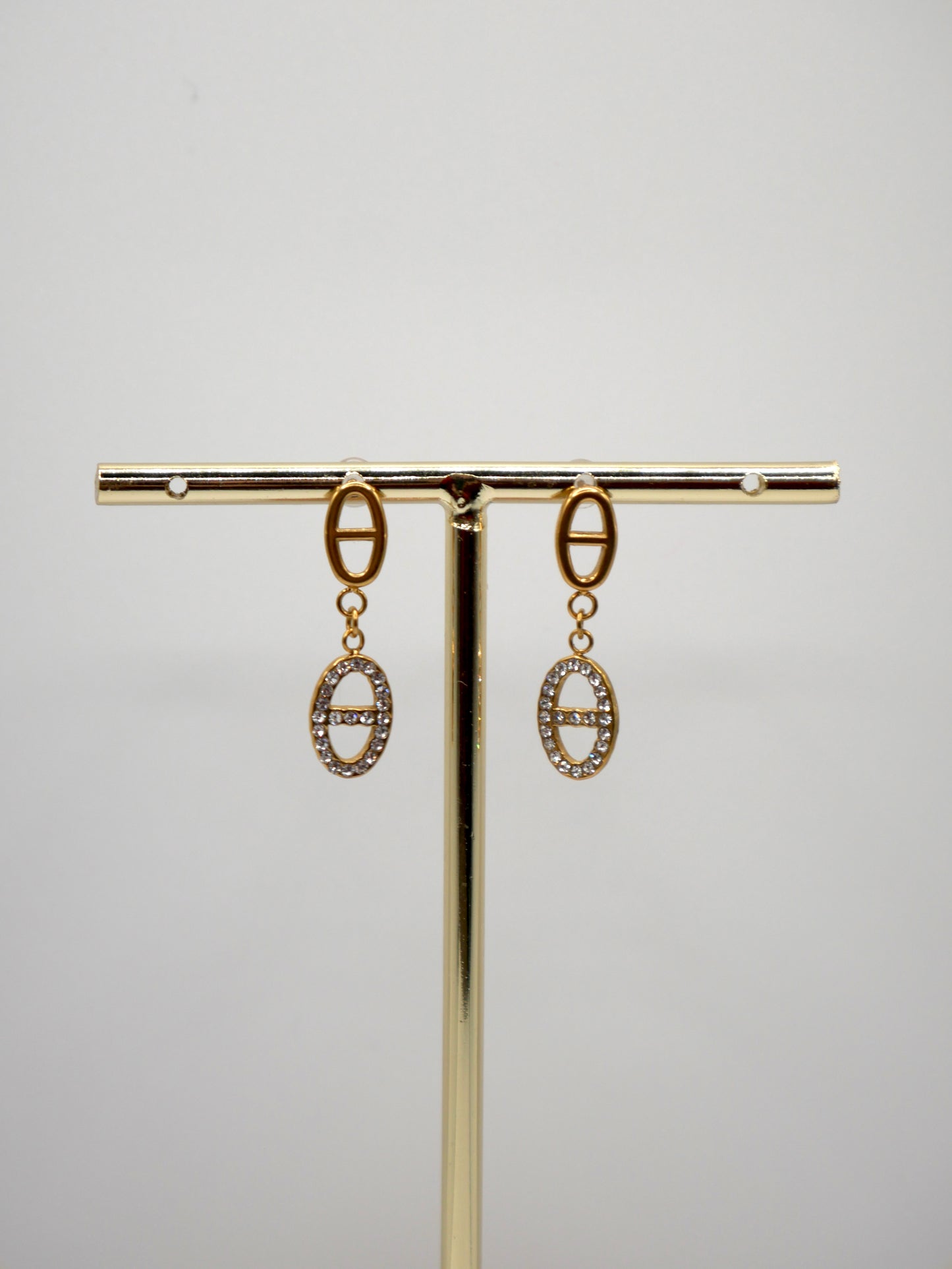 Boucles Marine pendantes
