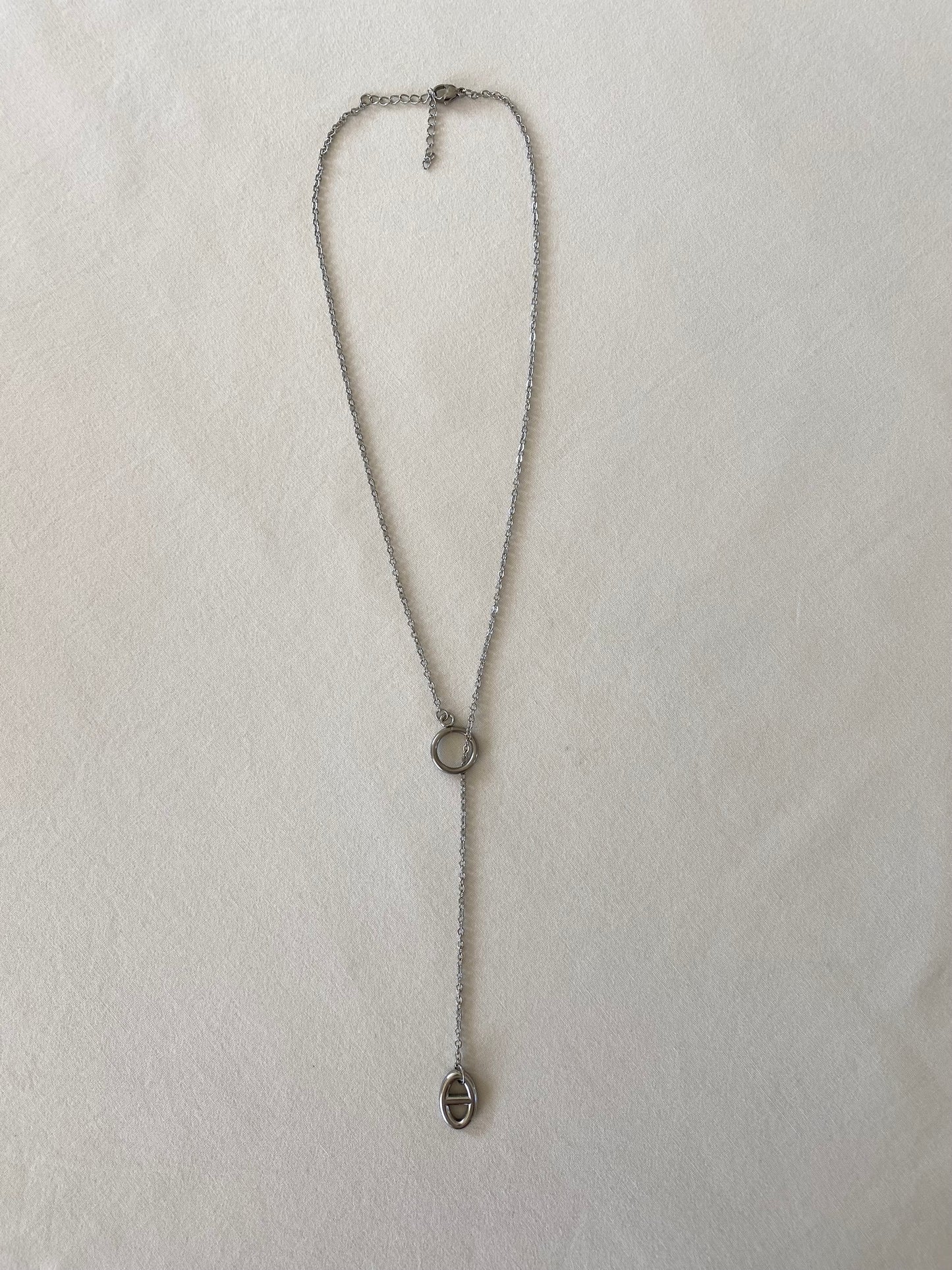 Collier Margaux argenté