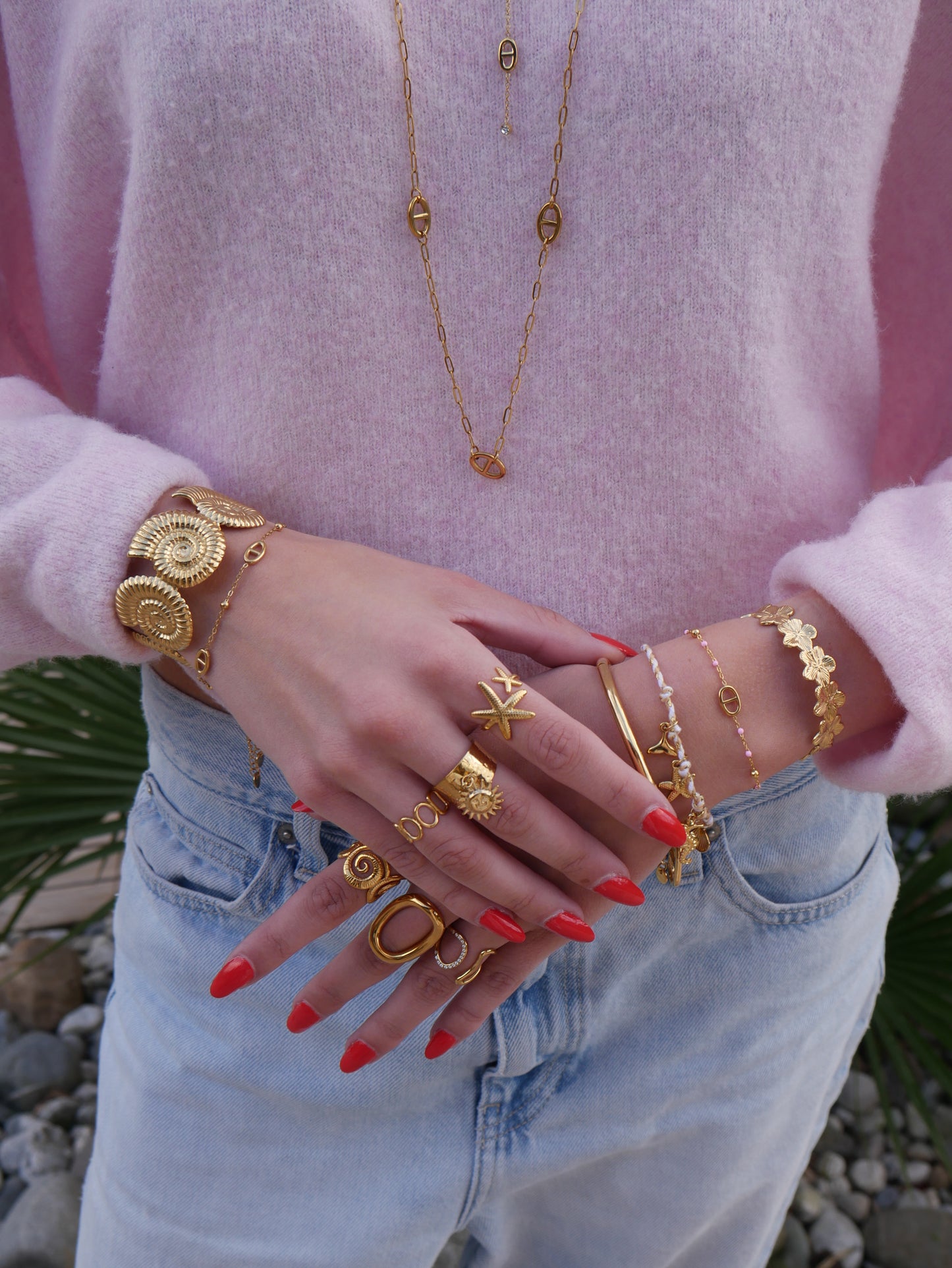 Bracelet June doré