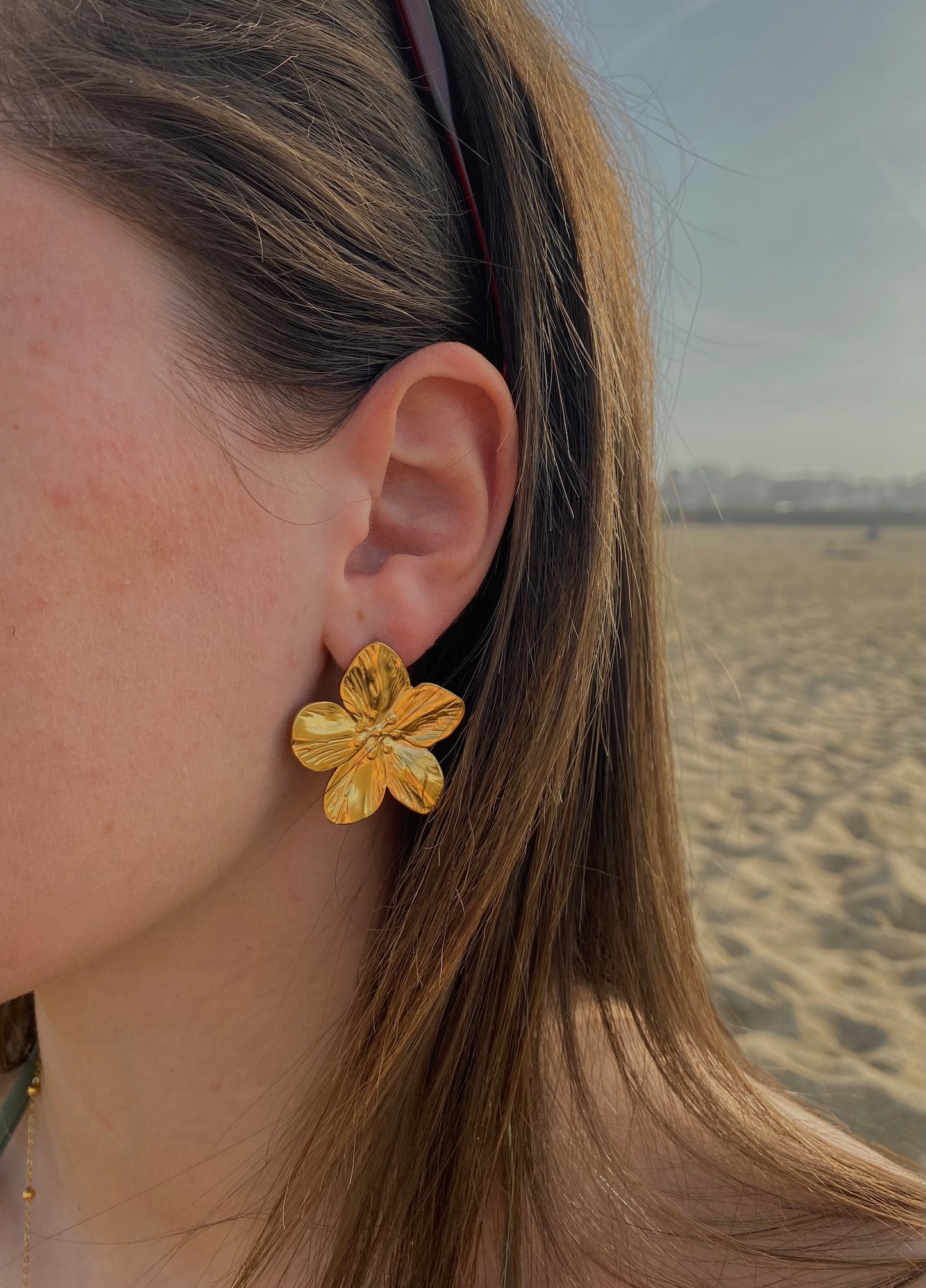 Boucles Flora dorées