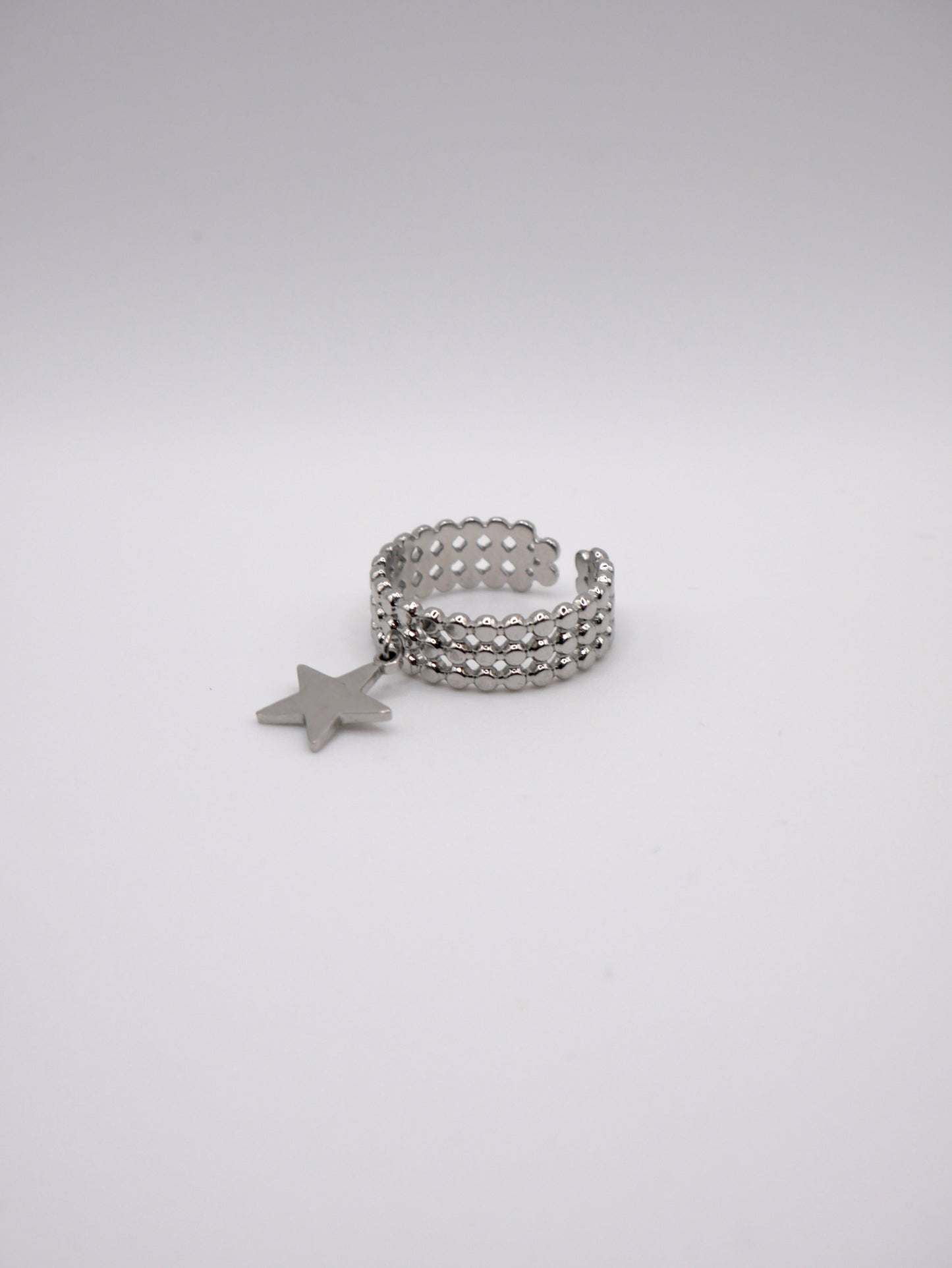 Bague Zoé argentée