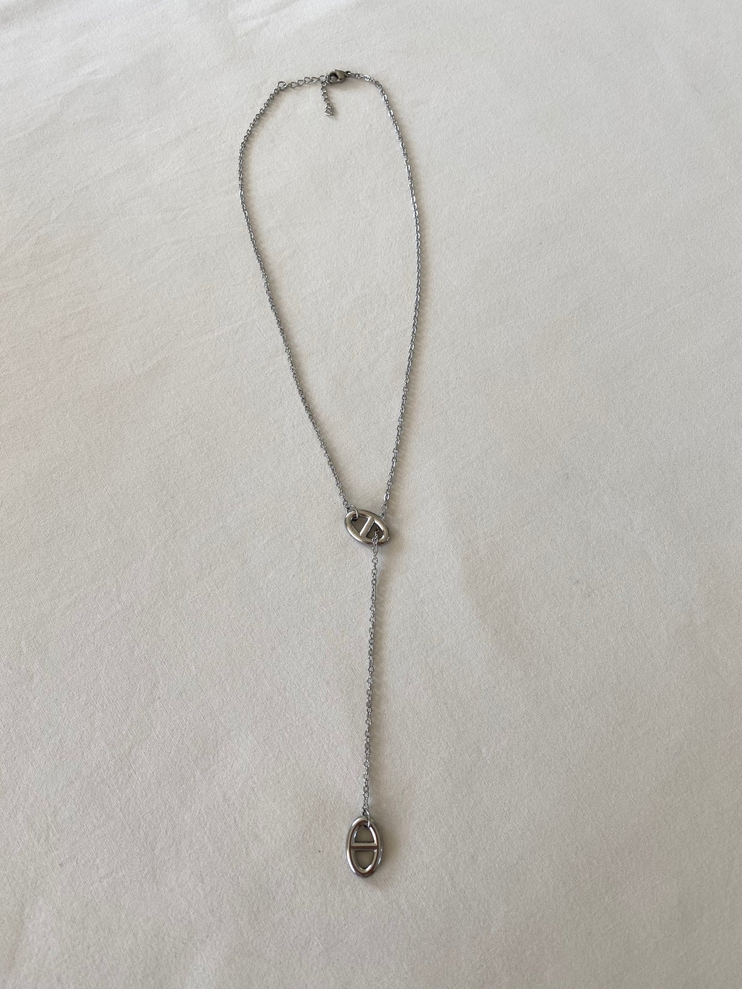 Collier Elise argenté
