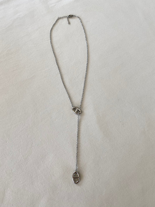 Collier Elise argenté