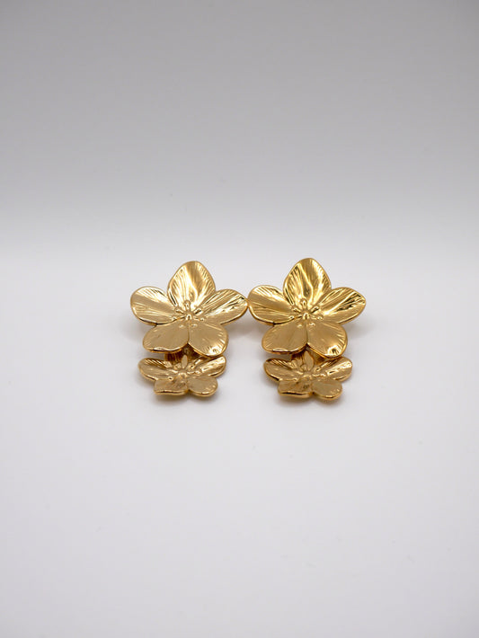Boucles Flora pendantes