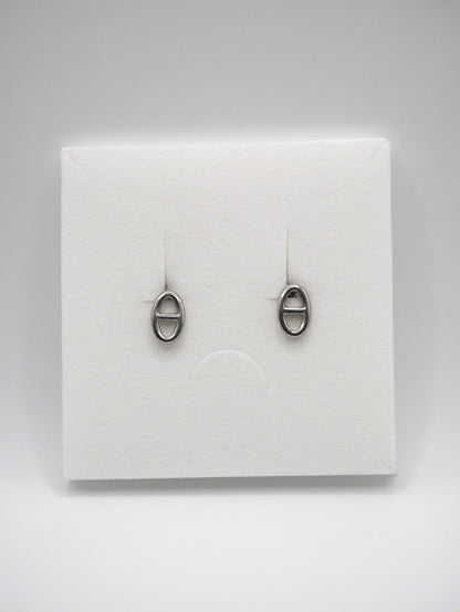 Boucles Marine argentées