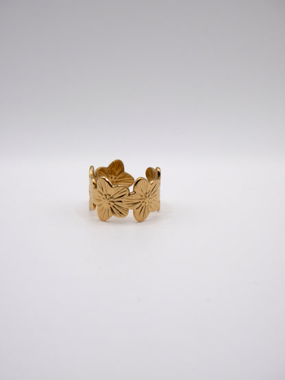 Golden Flora ring