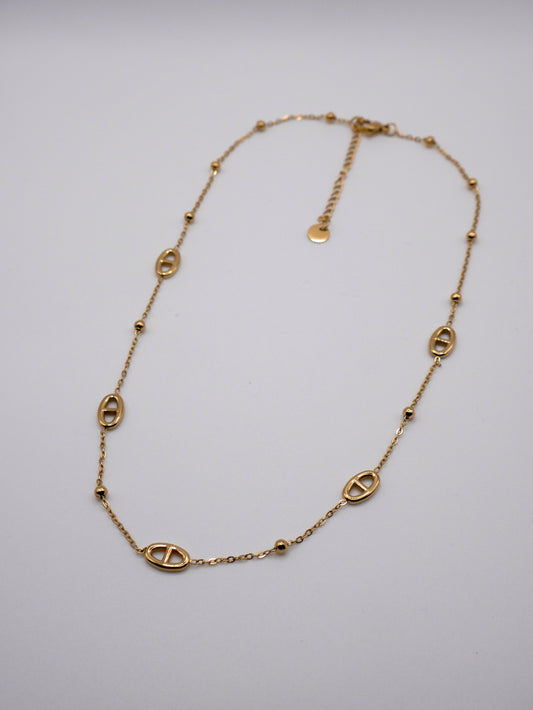 Collier June doré