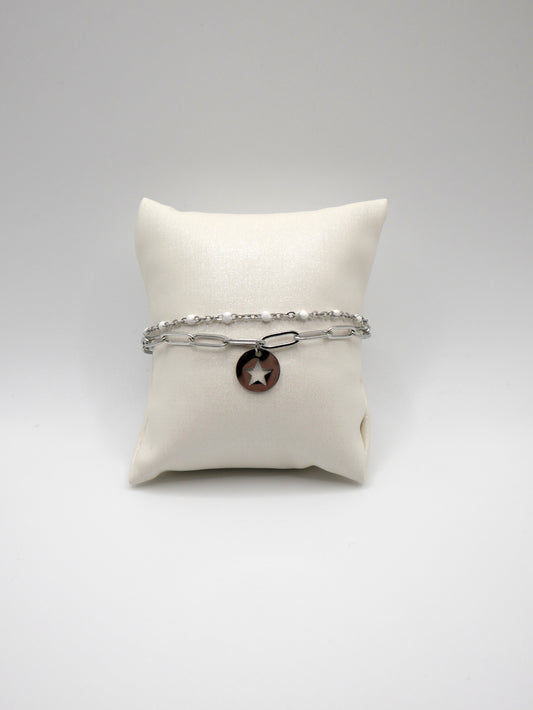 Bracelet Alix argenté