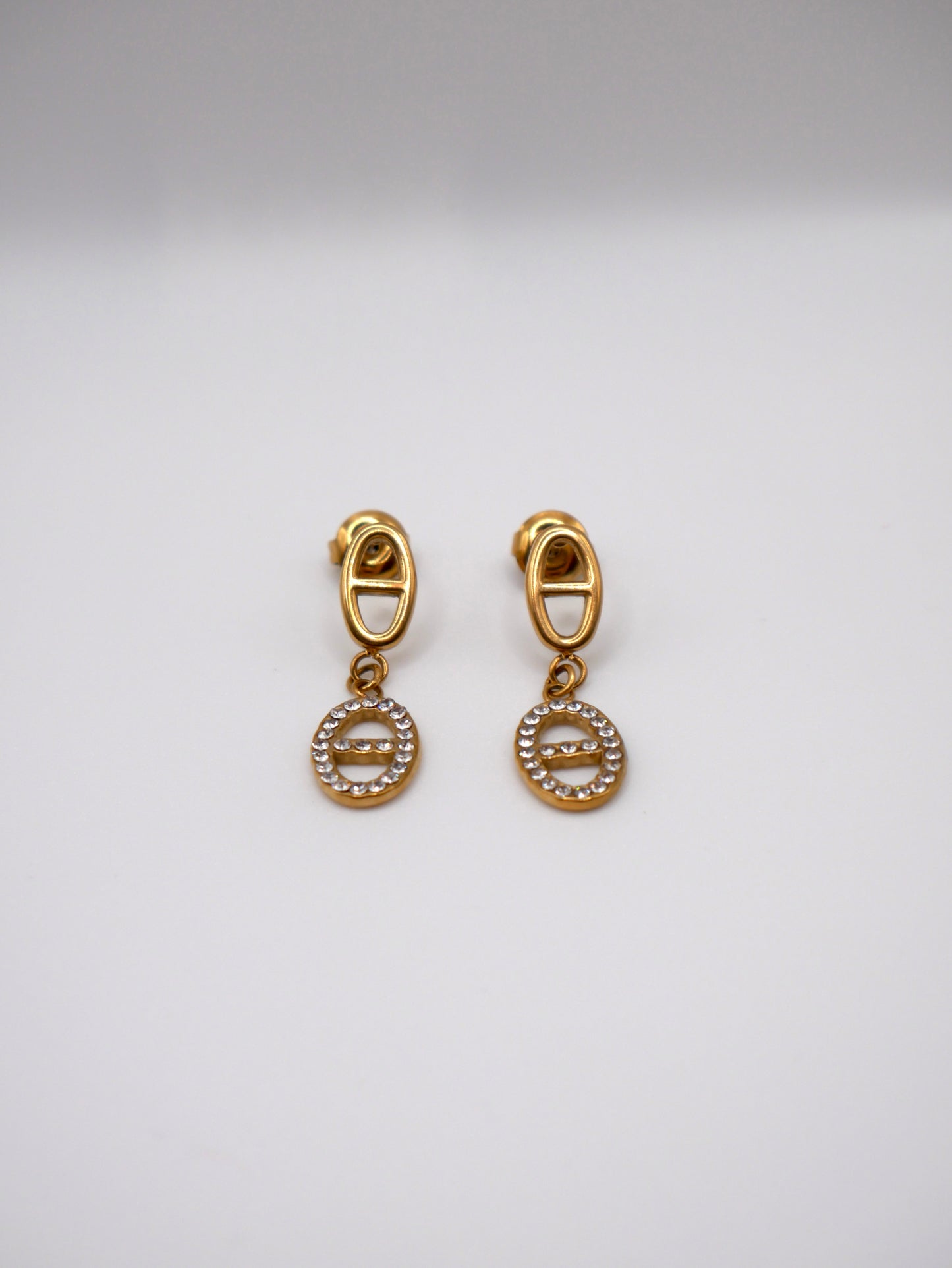 Boucles Marine pendantes