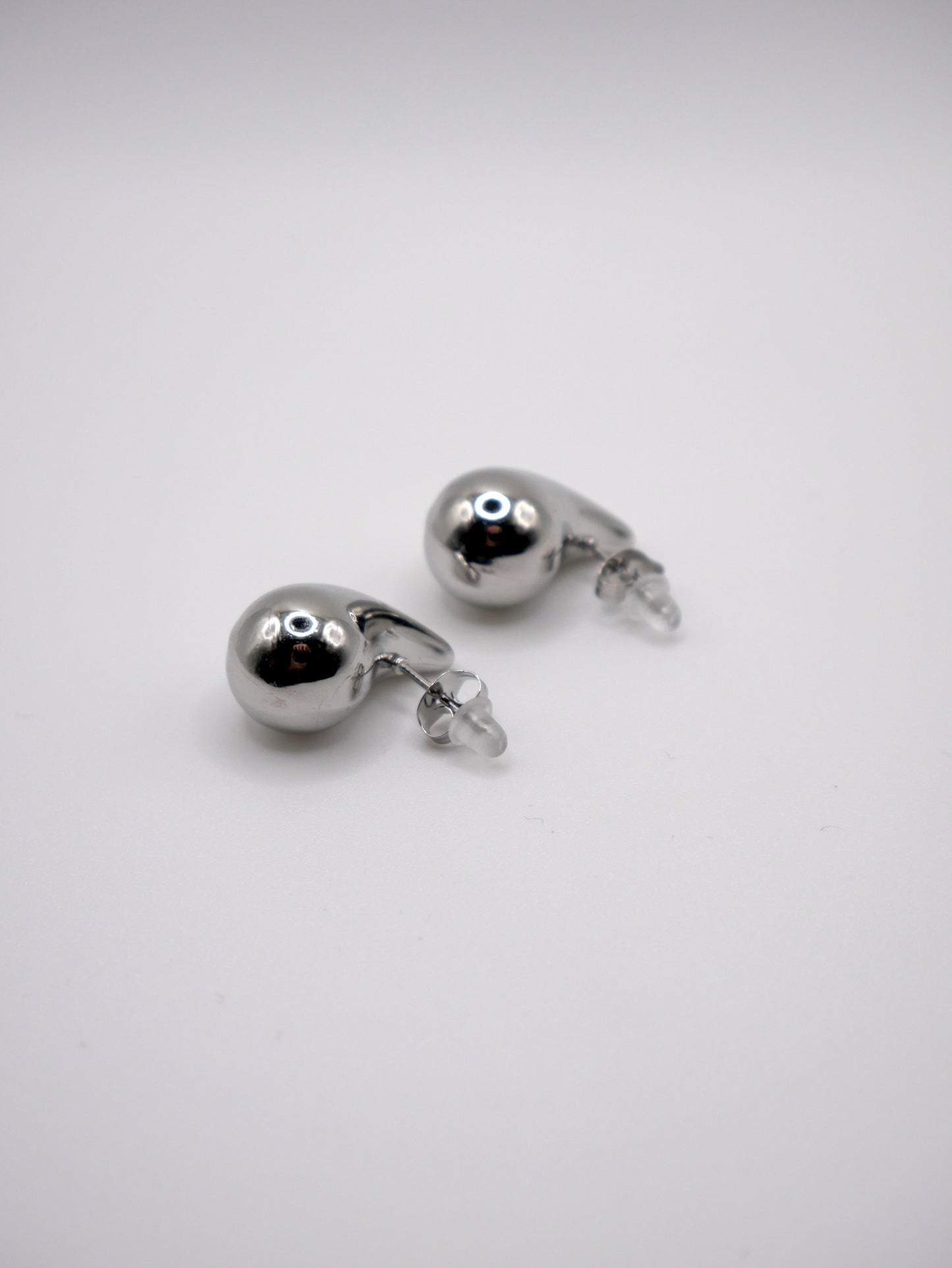 Boucles Noa argentées