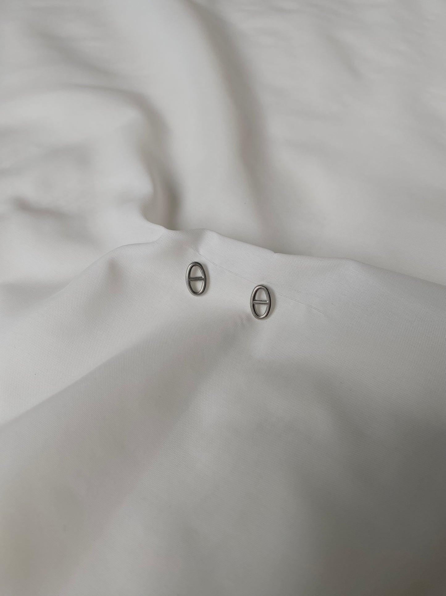 Boucles Marine argentées