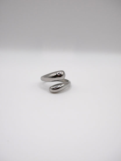 Bague Agathe argentée