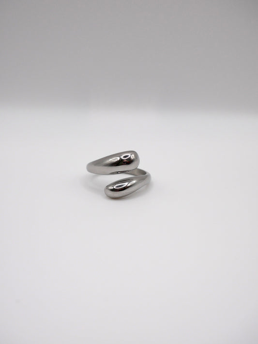 Bague Agathe argentée