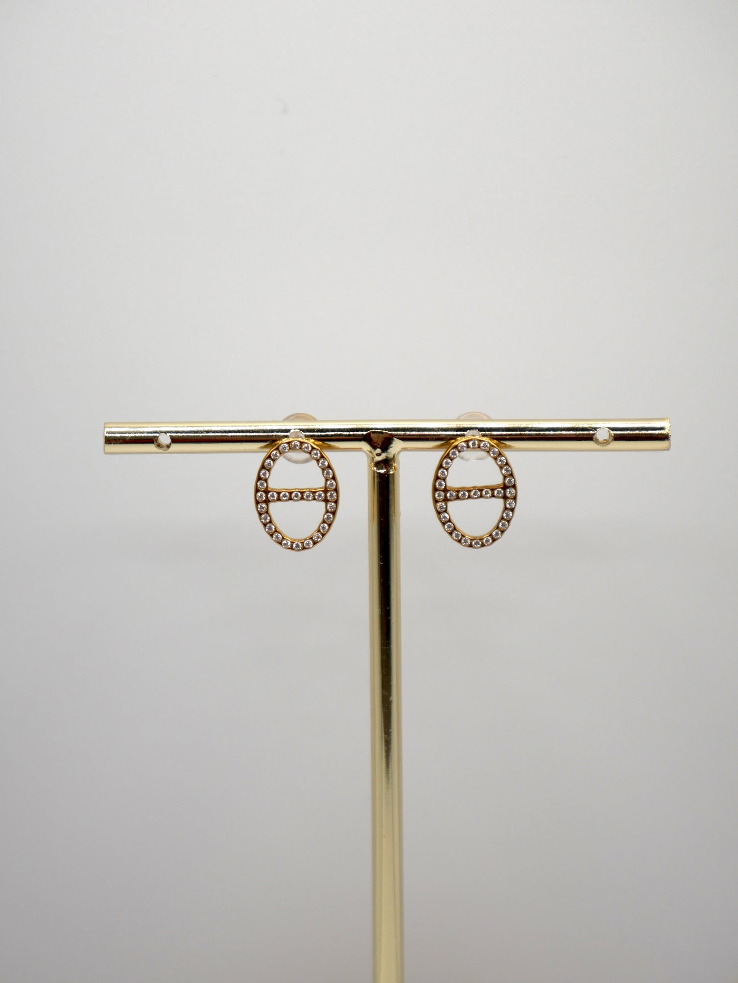 Boucles Marine strass