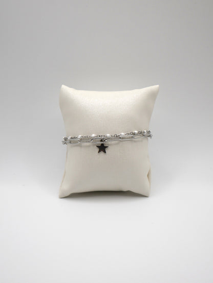 Bracelet Lou argenté