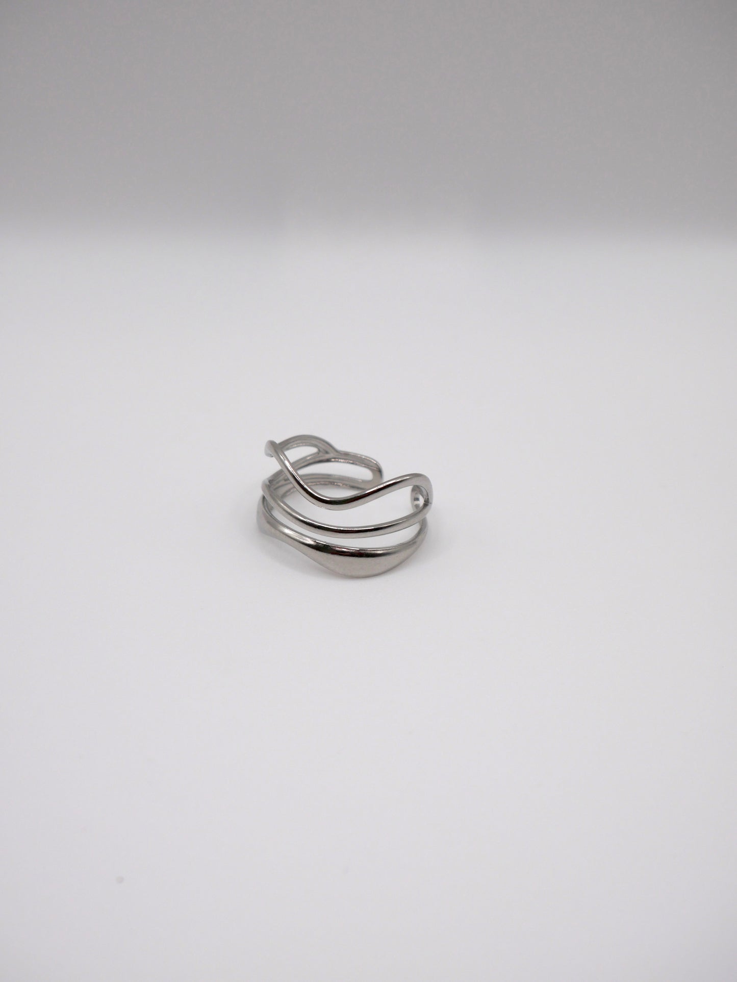 Bague Loréna argentée