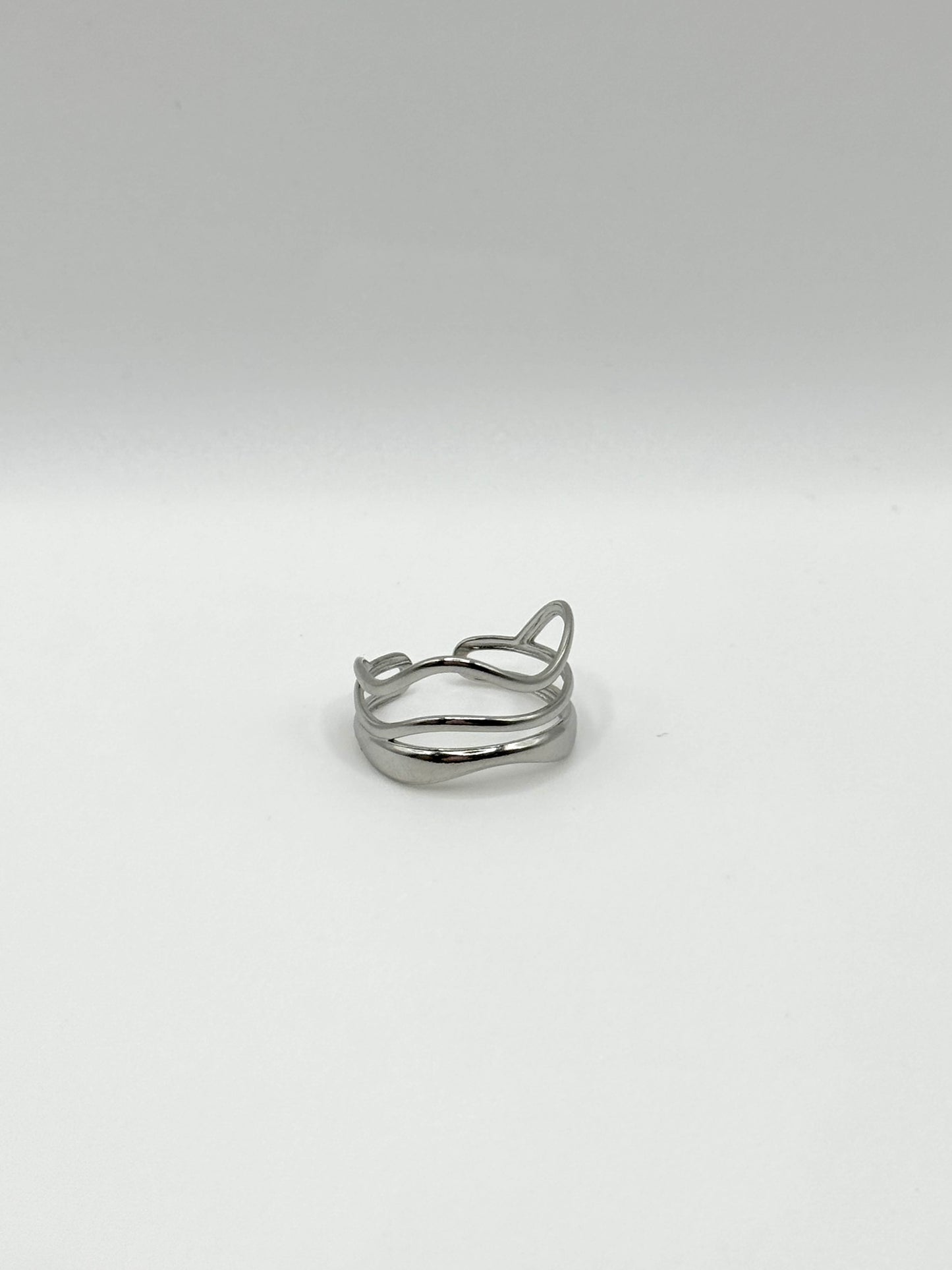 Bague Loréna argentée