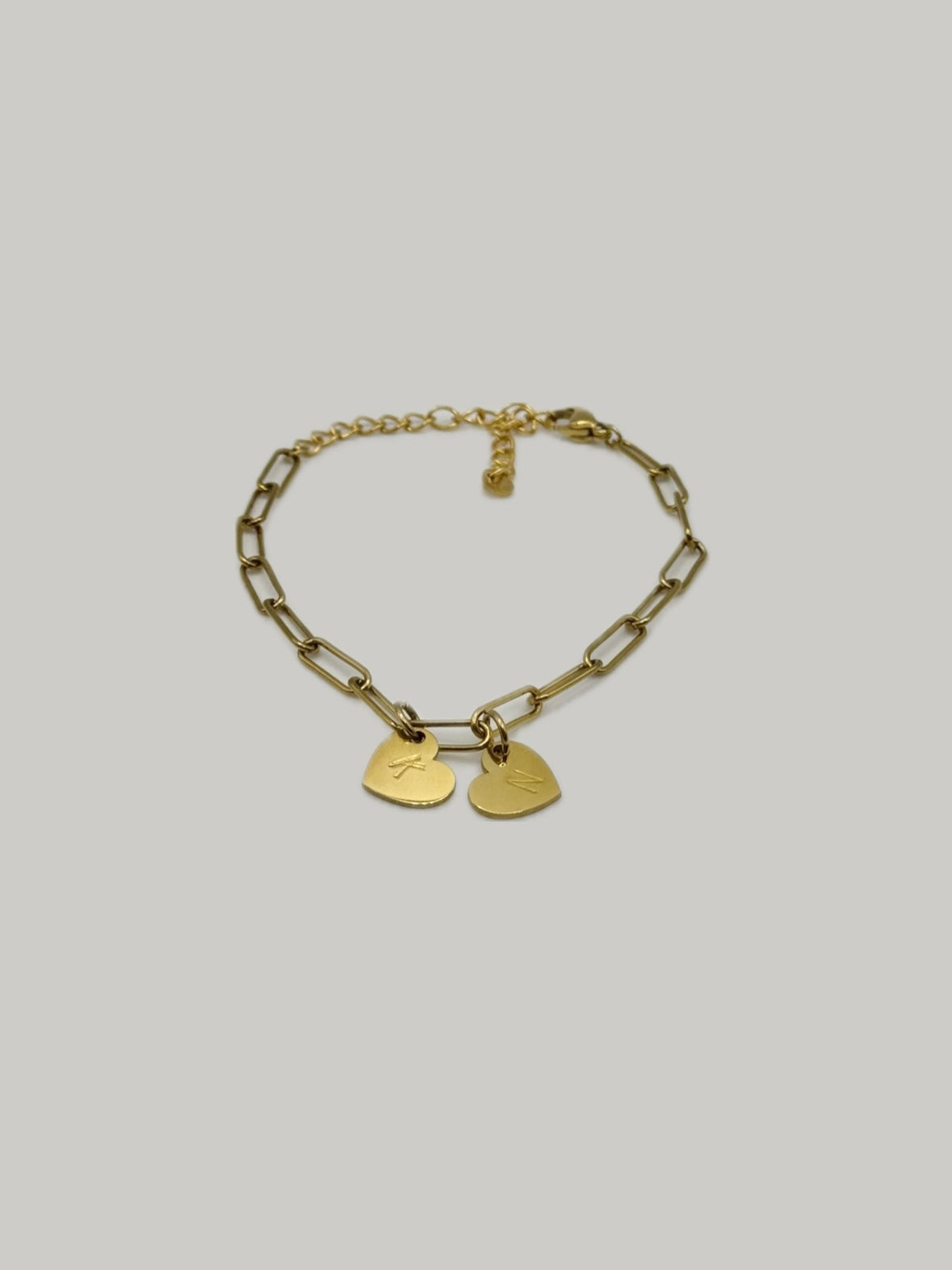 Bracelet Amour 2 initiales