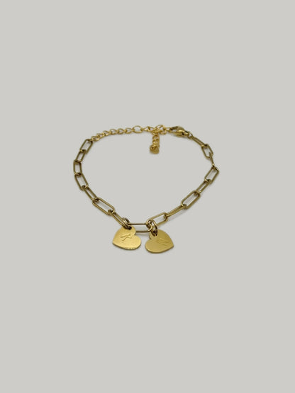 Bracelet Amour 2 initiales
