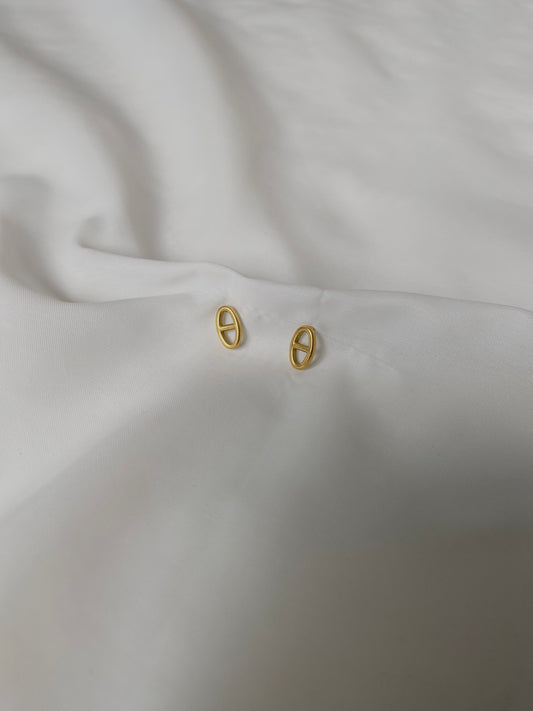 Boucles Marine dorées