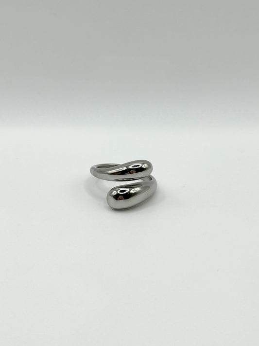 Bague Agathe argentée