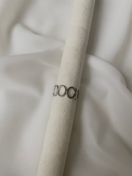 Bague Faustine argentée