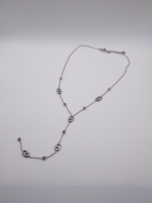 Collier Esmé argenté