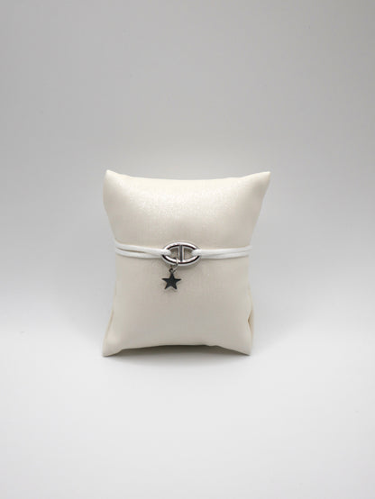 Bracelet Olympe argenté