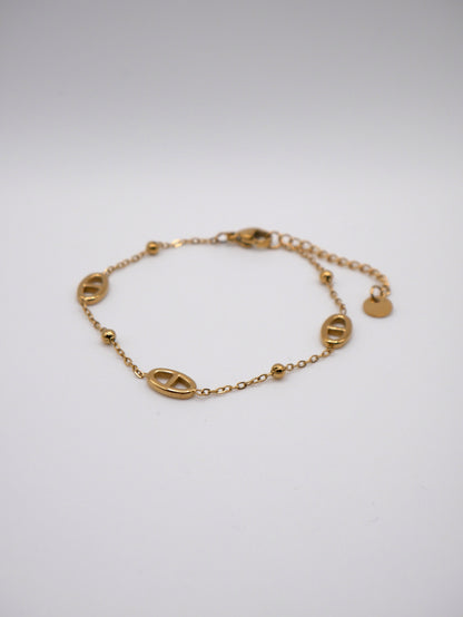 Bracelet June doré