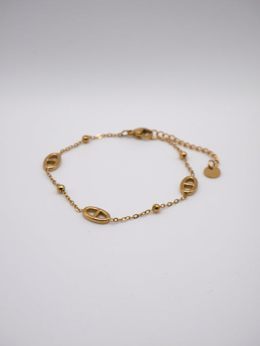 Bracelet June doré
