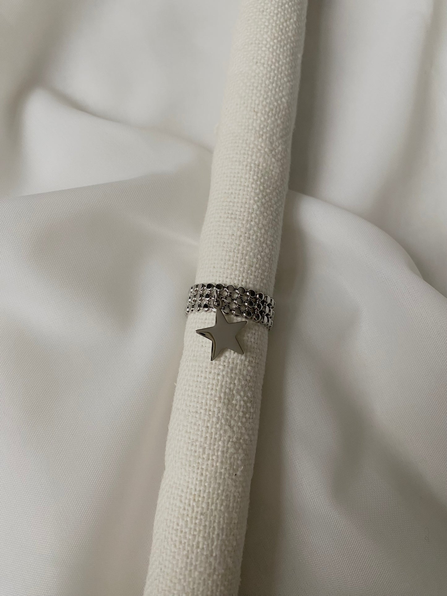 Bague Zoé argentée