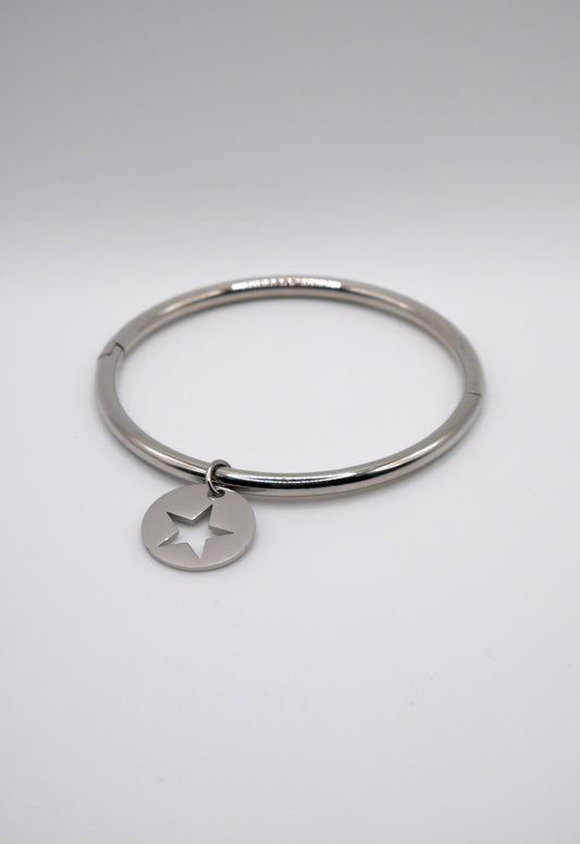 Jonc Gabriela argenté