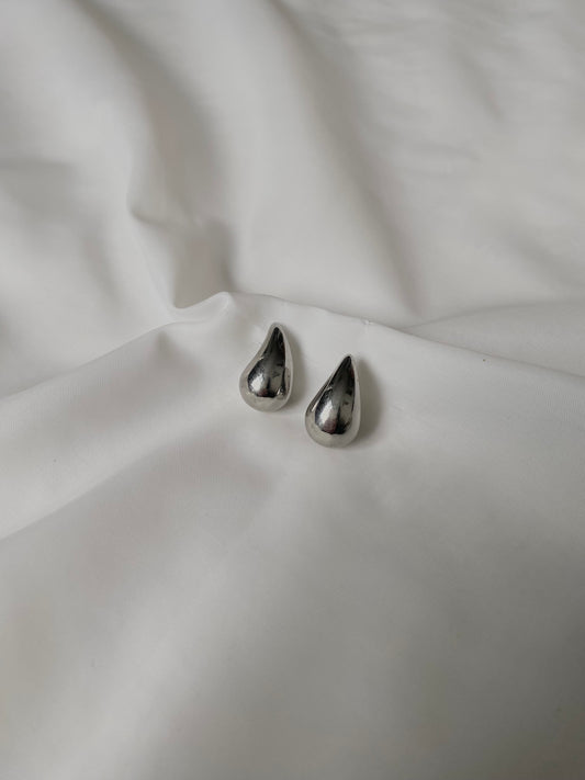 Boucles Noa argentées