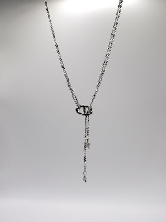 Collier Pauline argenté